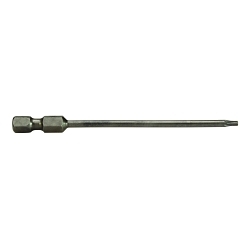 Apex 49-A-TX-06 Power Drive Bit, T6 Torx Point, 2-3/4 in OAL, Steel - Screwdriver Bit